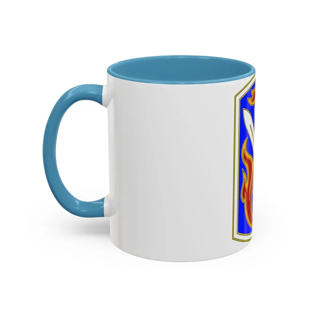 198TH INFANTRY BRIGADE (U.S. Army) Accent Coffee Mug - Go Mug Yourself