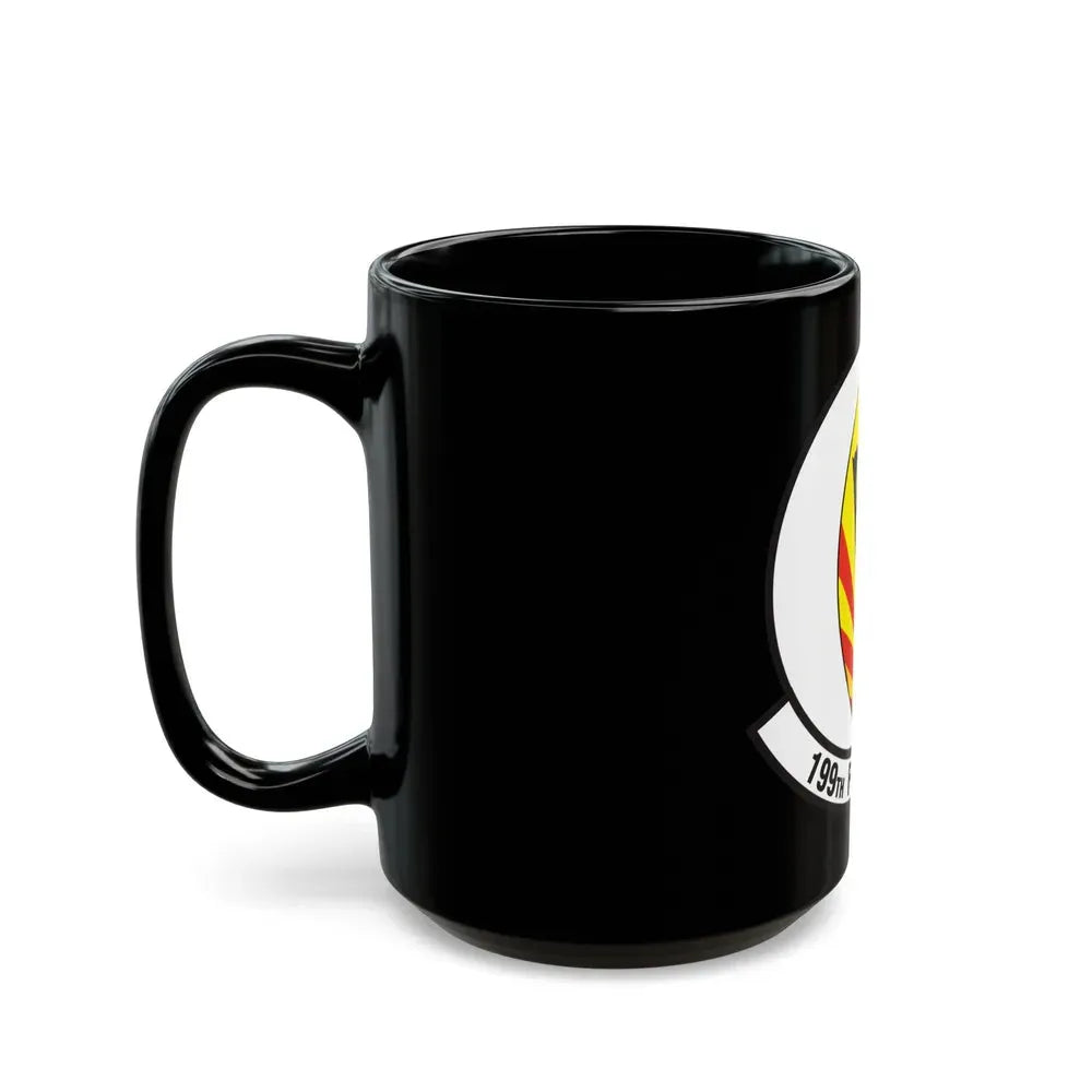 199 Fighter Squadron (U.S. Air Force) Black Coffee Mug - Go Mug Yourself