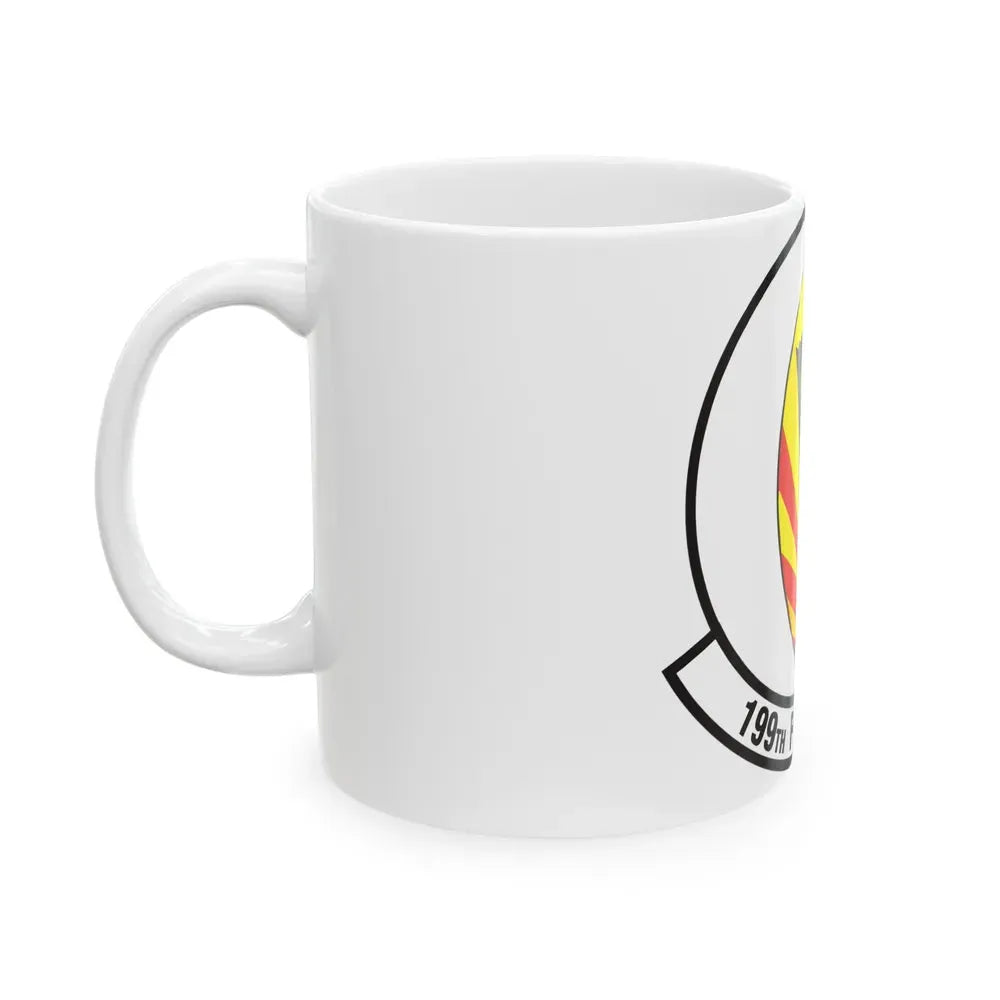 199 Fighter Squadron (U.S. Air Force) White Coffee Mug - Go Mug Yourself