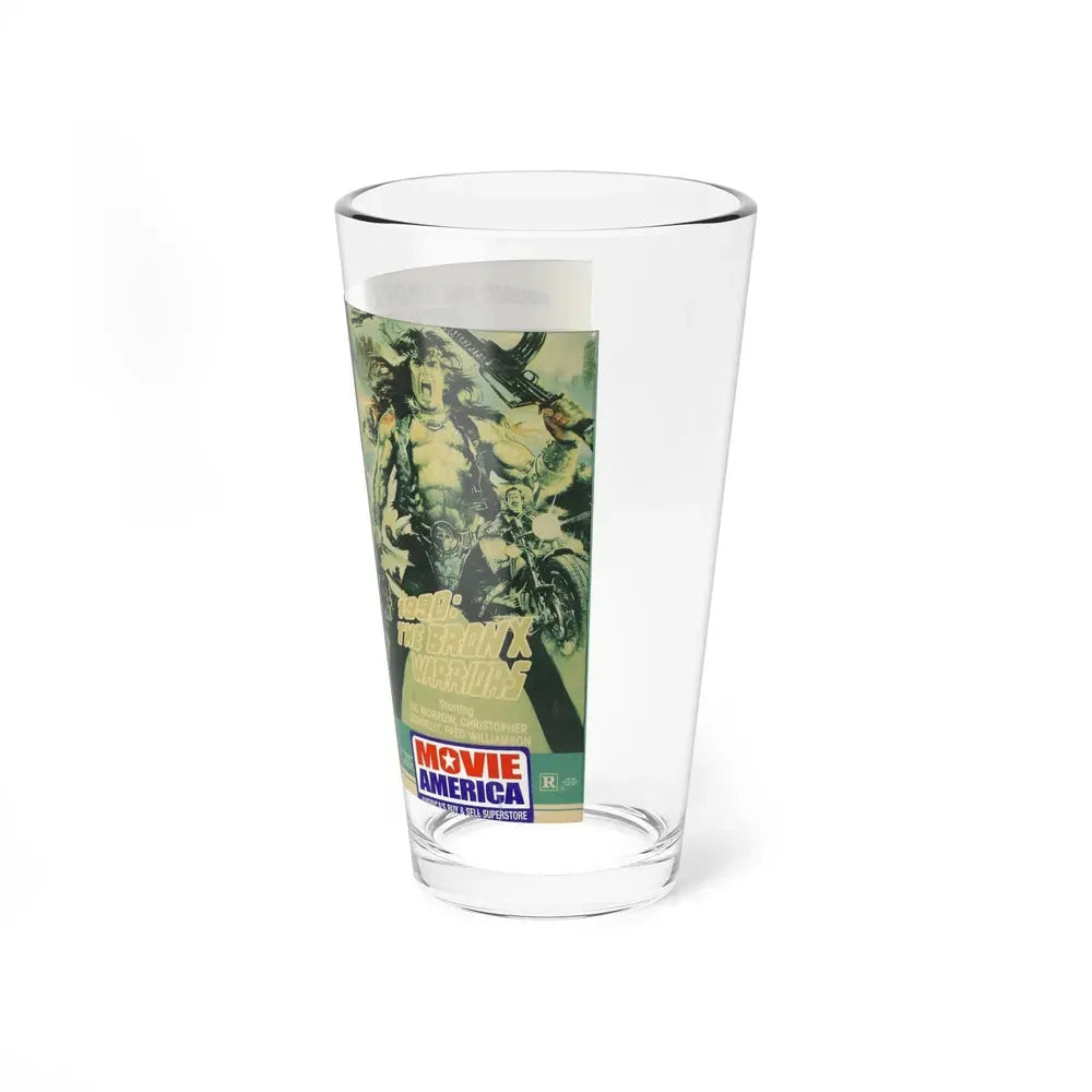 1990 THE BRONX WARRIORS (VHS COVER) Pint Glass 16oz - Go Mug Yourself