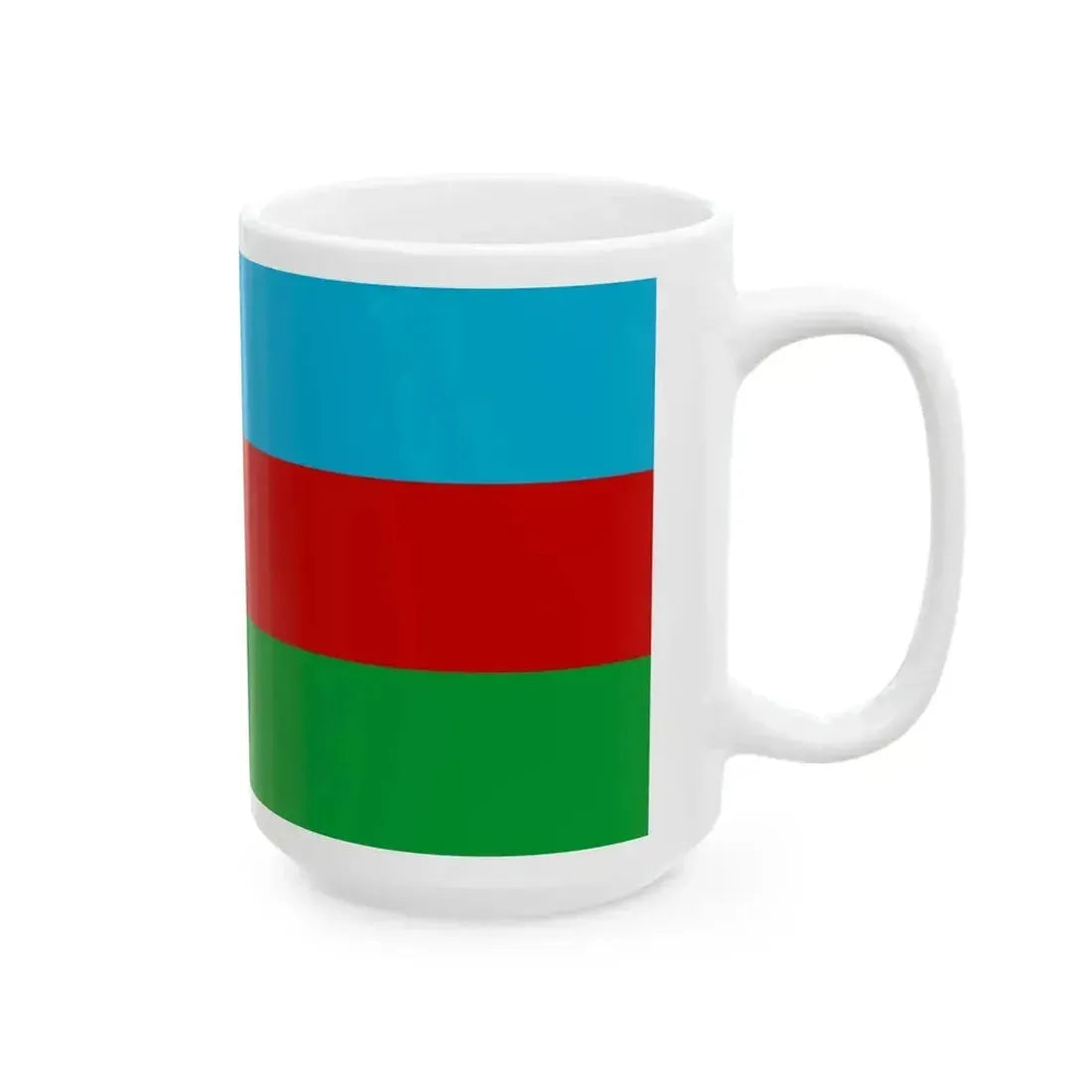 1991 Belarus Flag Proposal 2 (Belarus) White Coffee Mug - Go Mug Yourself