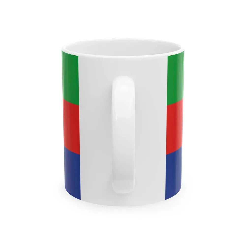 1992 Bosnia Heregovina Tricolor Flag Proposal (Bosnia and Herzegovina) White Coffee Mug - Go Mug Yourself