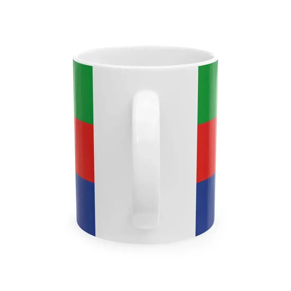 1992 Bosnia Heregovina Tricolor Flag Proposal (Bosnia and Herzegovina) White Coffee Mug - Go Mug Yourself