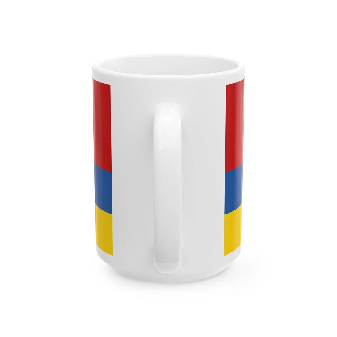 1992 Ukraine Flag Proposal 1 (Ukraine) White Coffee Mug - Go Mug Yourself