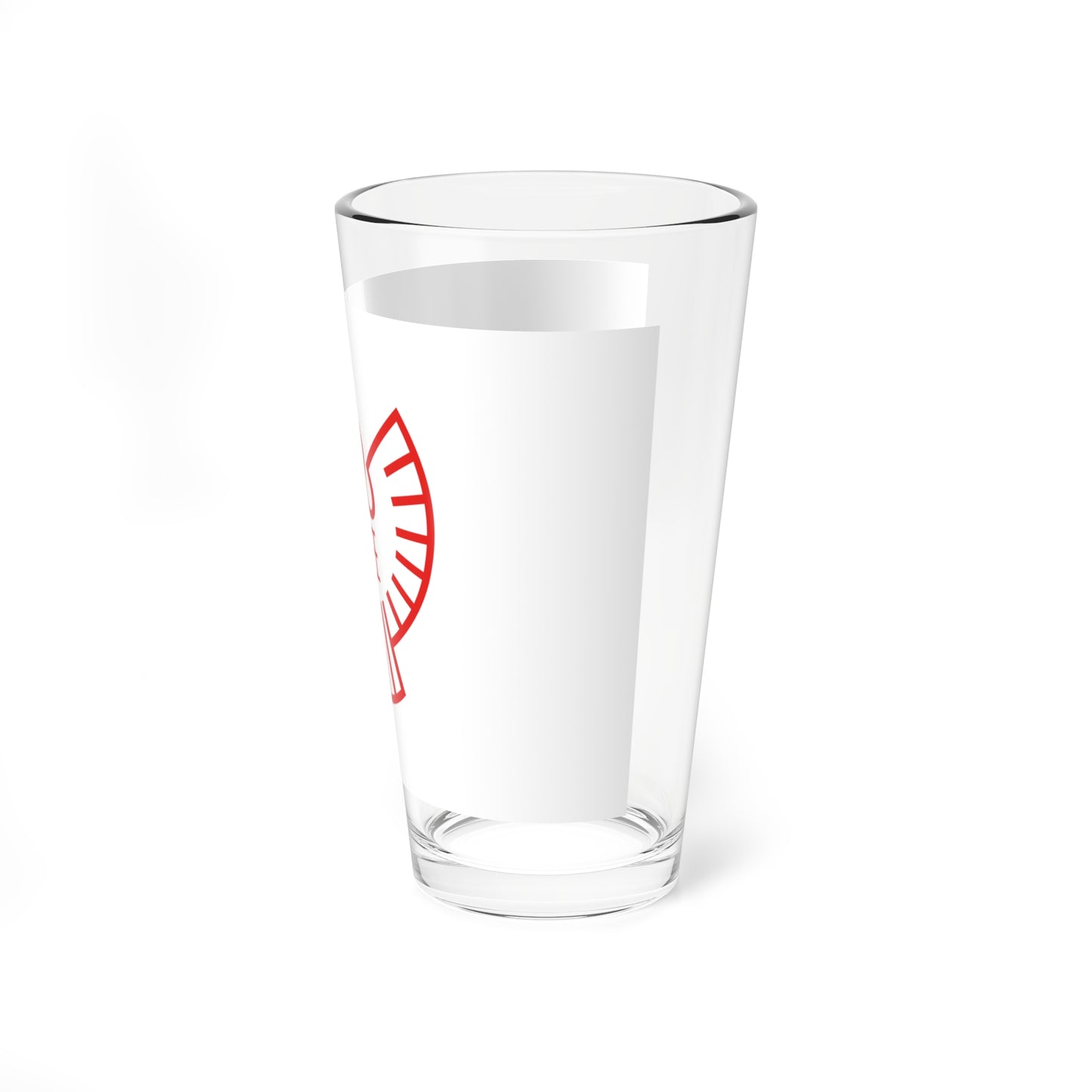 Flag of Ikaruga Nara (Japan) Pint Glass 16oz