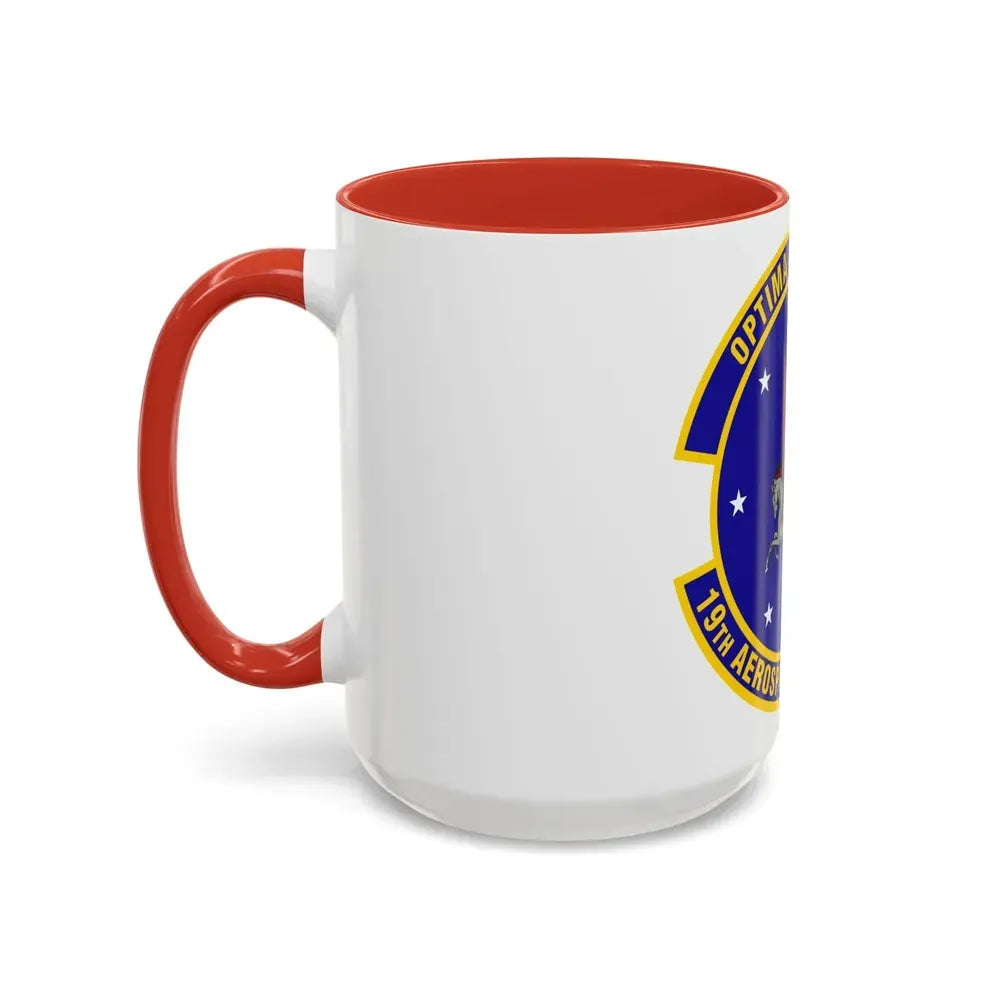 19th Aerospace Medicine Squadron (U.S. Air Force) Accent Coffee Mug - Go Mug Yourself