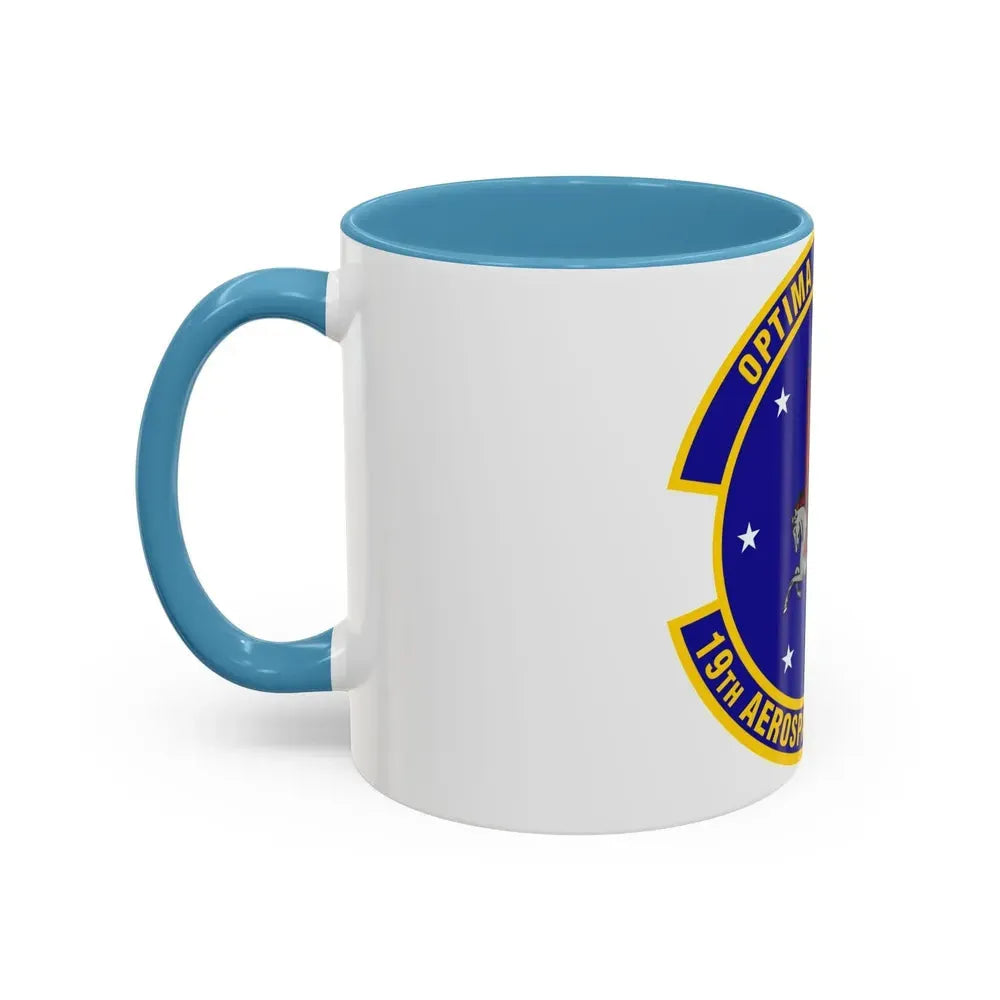 19th Aerospace Medicine Squadron (U.S. Air Force) Accent Coffee Mug - Go Mug Yourself