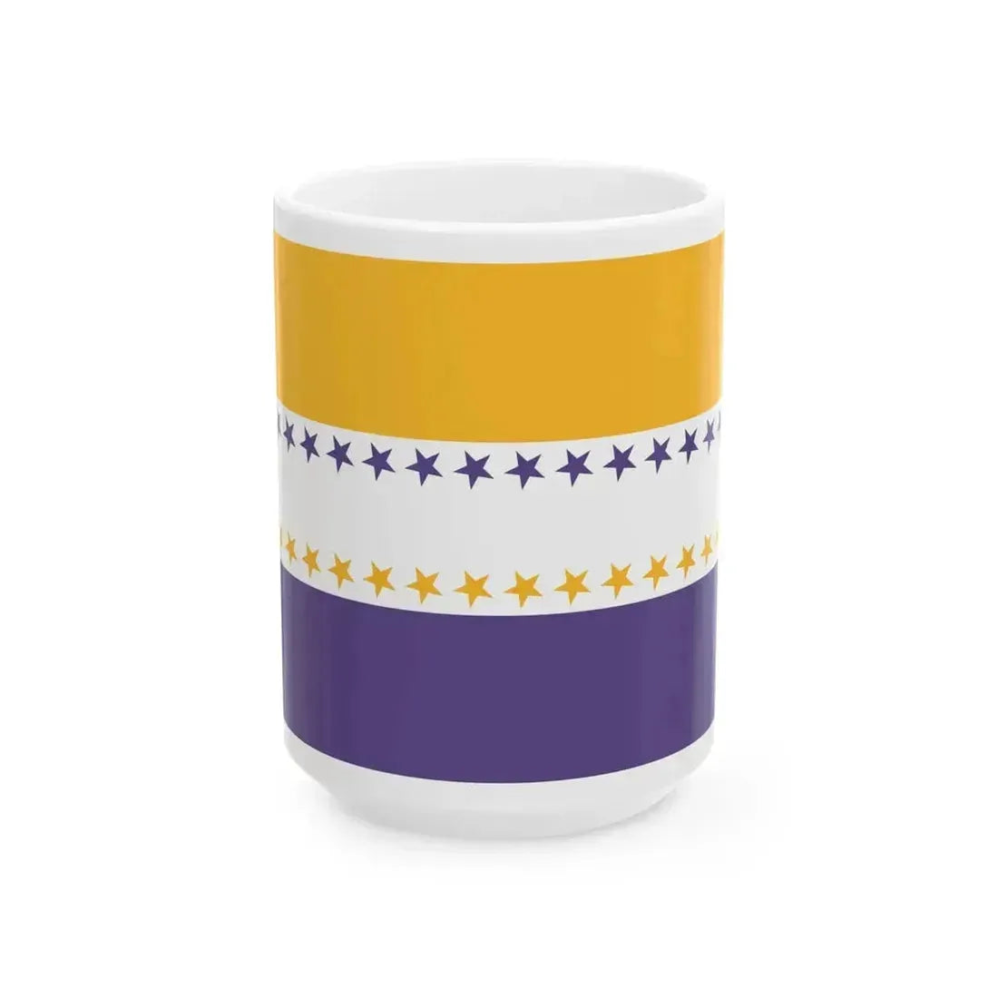 19th Amendment Victory Flag (United States) White Coffee Mug 15oz - Go Mug Yourself
