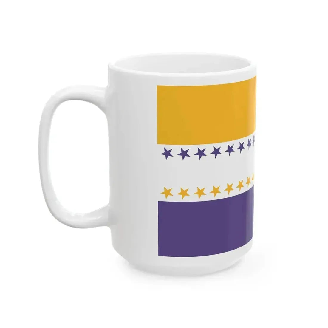 19th Amendment Victory Flag (United States) White Coffee Mug - Go Mug Yourself