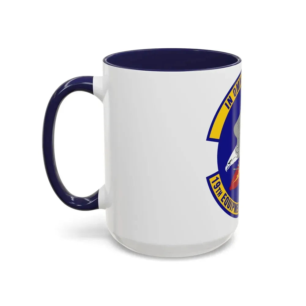 19th Equipment Maintenance Squadron (U.S. Air Force) Accent Coffee Mug - Go Mug Yourself