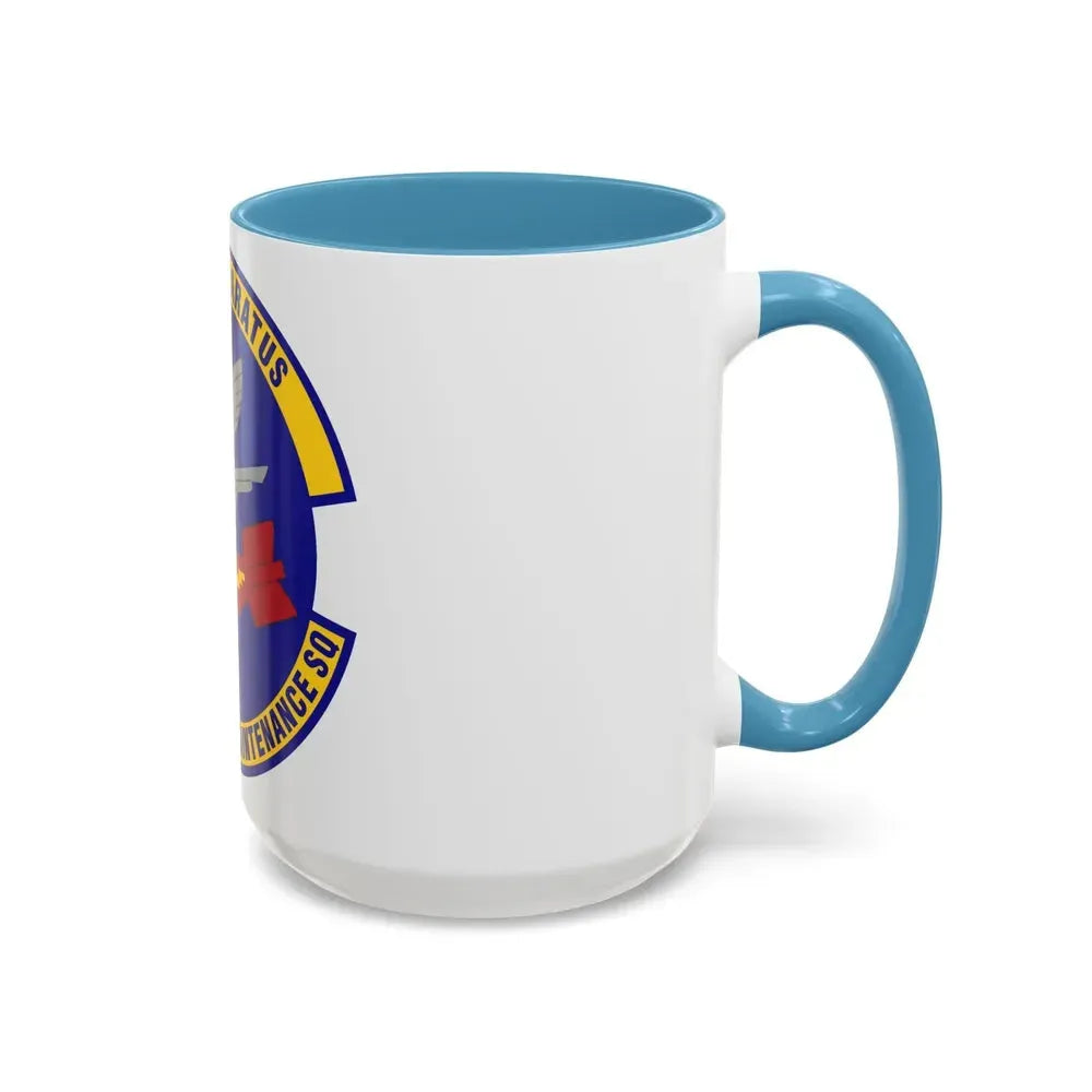 19th Equipment Maintenance Squadron (U.S. Air Force) Accent Coffee Mug - Go Mug Yourself