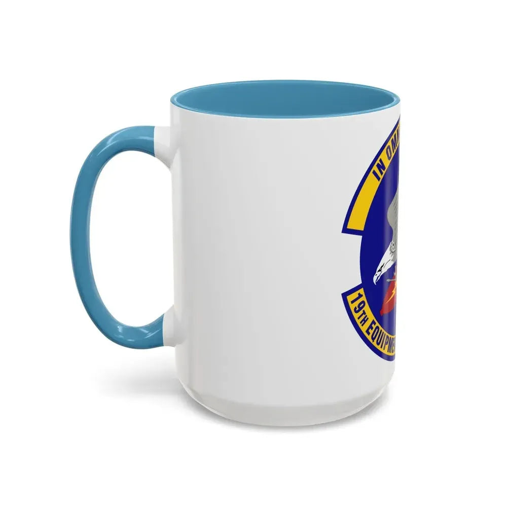 19th Equipment Maintenance Squadron (U.S. Air Force) Accent Coffee Mug - Go Mug Yourself
