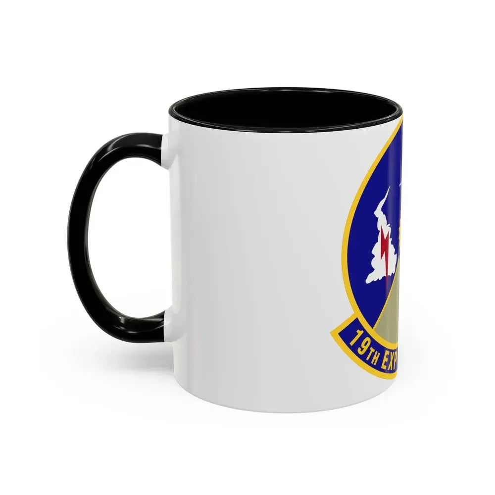 19th Expeditionary Weather Squadron (U.S. Air Force) Accent Coffee Mug - Go Mug Yourself