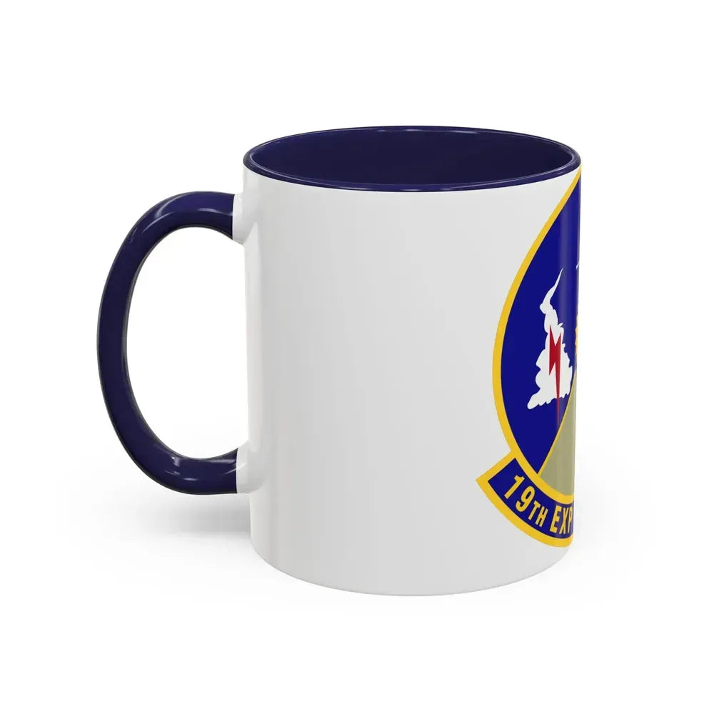 19th Expeditionary Weather Squadron (U.S. Air Force) Accent Coffee Mug - Go Mug Yourself