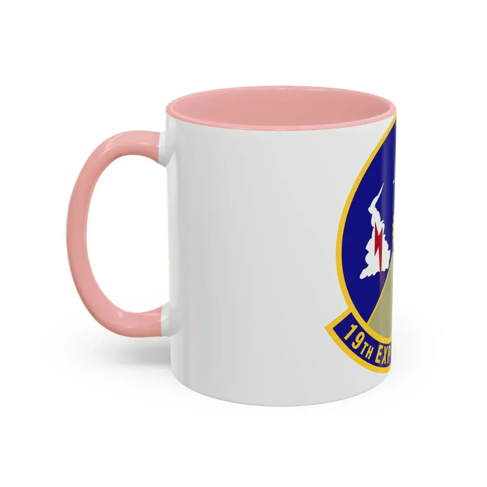 19th Expeditionary Weather Squadron (U.S. Air Force) Accent Coffee Mug - Go Mug Yourself
