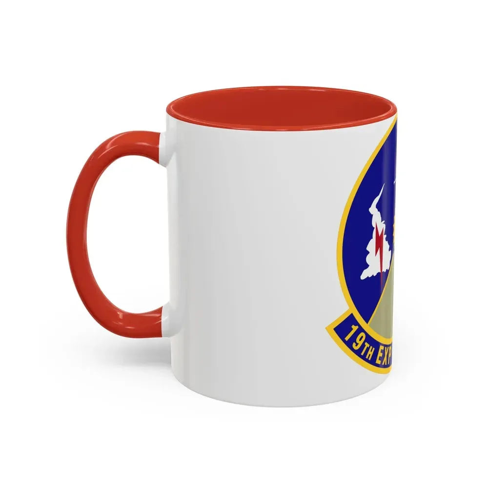 19th Expeditionary Weather Squadron (U.S. Air Force) Accent Coffee Mug - Go Mug Yourself