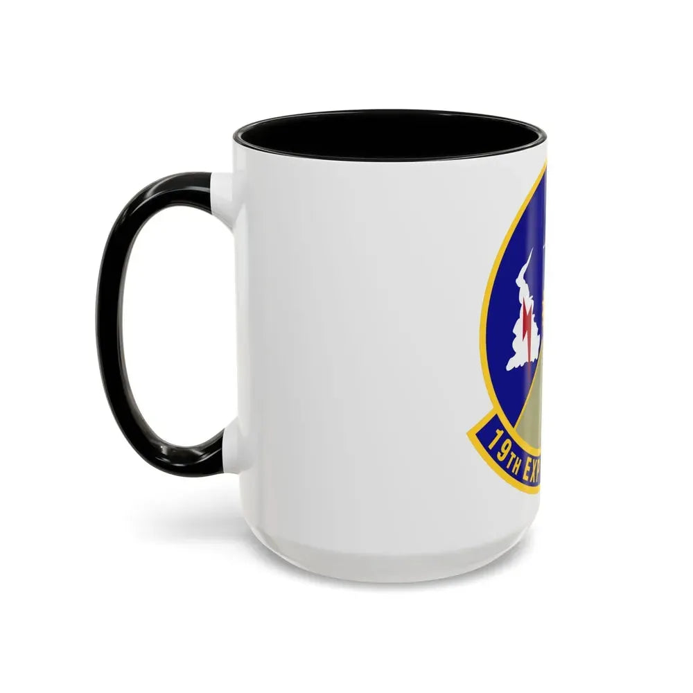 19th Expeditionary Weather Squadron (U.S. Air Force) Accent Coffee Mug - Go Mug Yourself