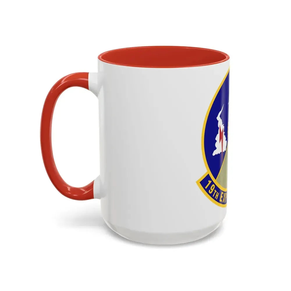 19th Expeditionary Weather Squadron (U.S. Air Force) Accent Coffee Mug - Go Mug Yourself