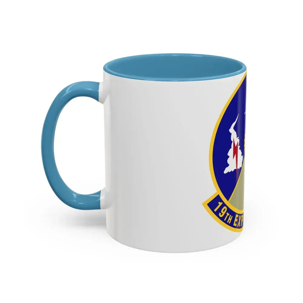 19th Expeditionary Weather Squadron (U.S. Air Force) Accent Coffee Mug - Go Mug Yourself