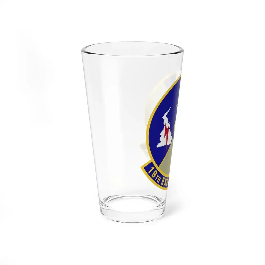 19th Expeditionary Weather Squadron (U.S. Air Force) Pint Glass 16oz - Go Mug Yourself