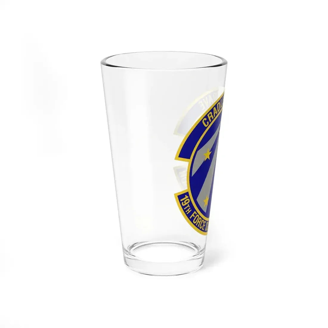 19th Force Support Squadron (U.S. Air Force) Pint Glass 16oz - Go Mug Yourself