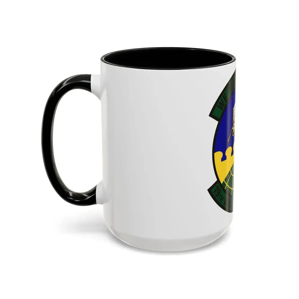 19th Maintenance Operations Squadron (U.S. Air Force) Accent Coffee Mug - Go Mug Yourself