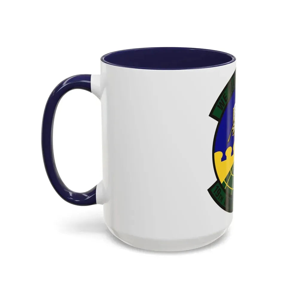 19th Maintenance Operations Squadron (U.S. Air Force) Accent Coffee Mug - Go Mug Yourself