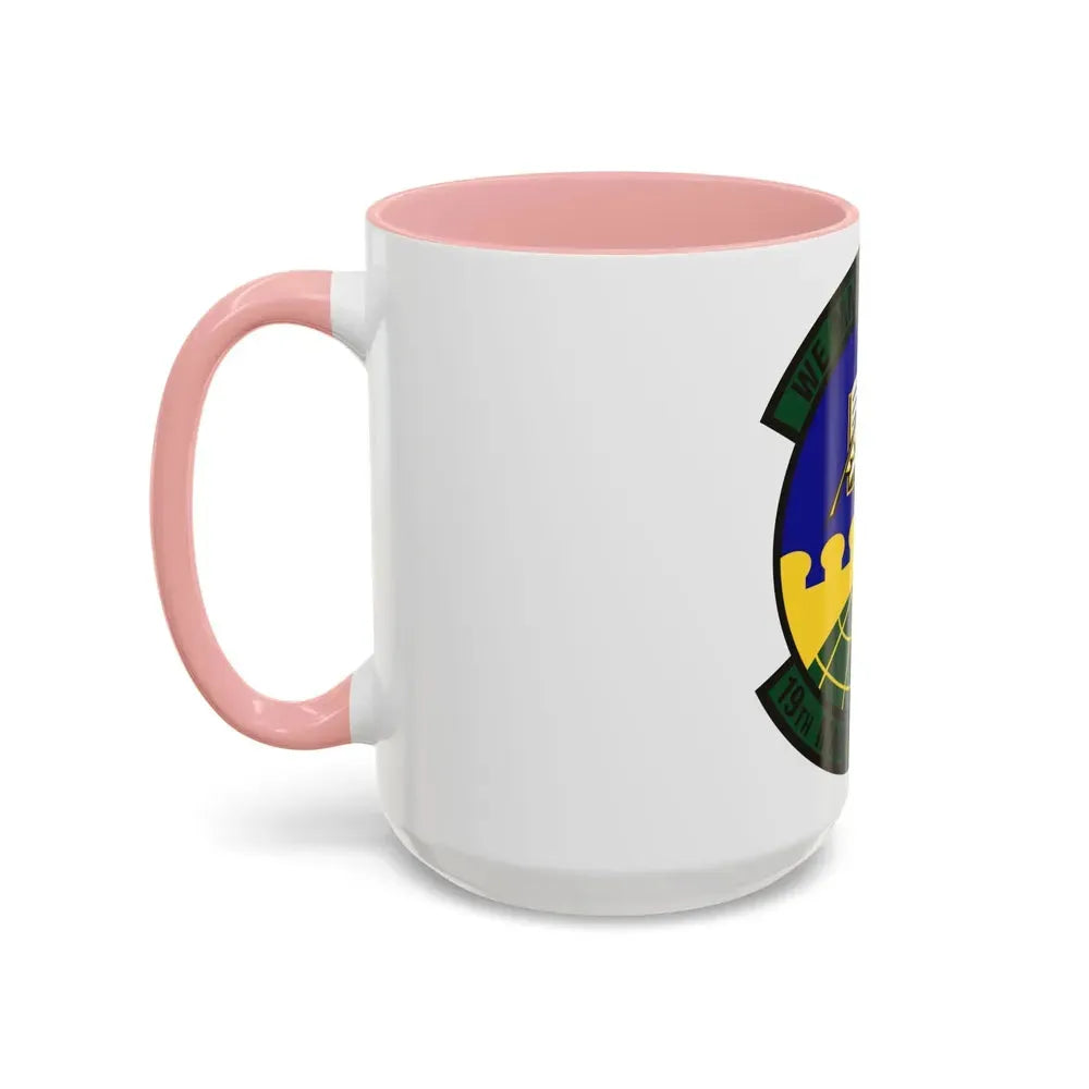 19th Maintenance Operations Squadron (U.S. Air Force) Accent Coffee Mug - Go Mug Yourself