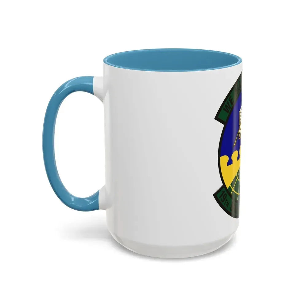 19th Maintenance Operations Squadron (U.S. Air Force) Accent Coffee Mug - Go Mug Yourself