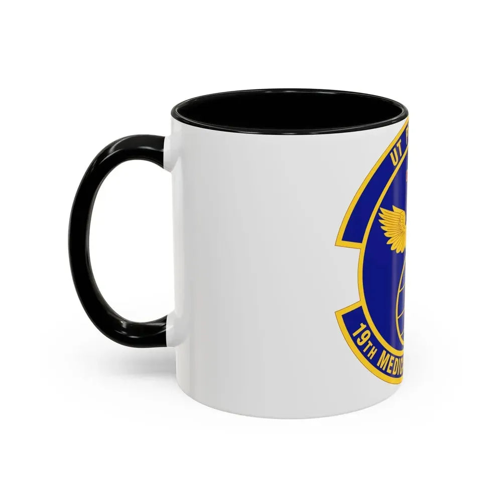 19th Medical Support Squadron (U.S. Air Force) Accent Coffee Mug - Go Mug Yourself
