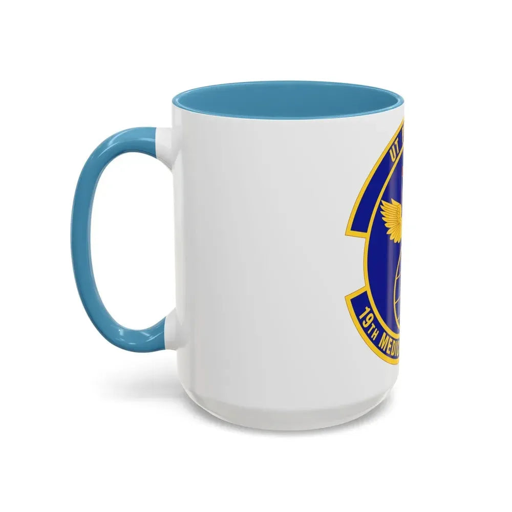 19th Medical Support Squadron (U.S. Air Force) Accent Coffee Mug - Go Mug Yourself