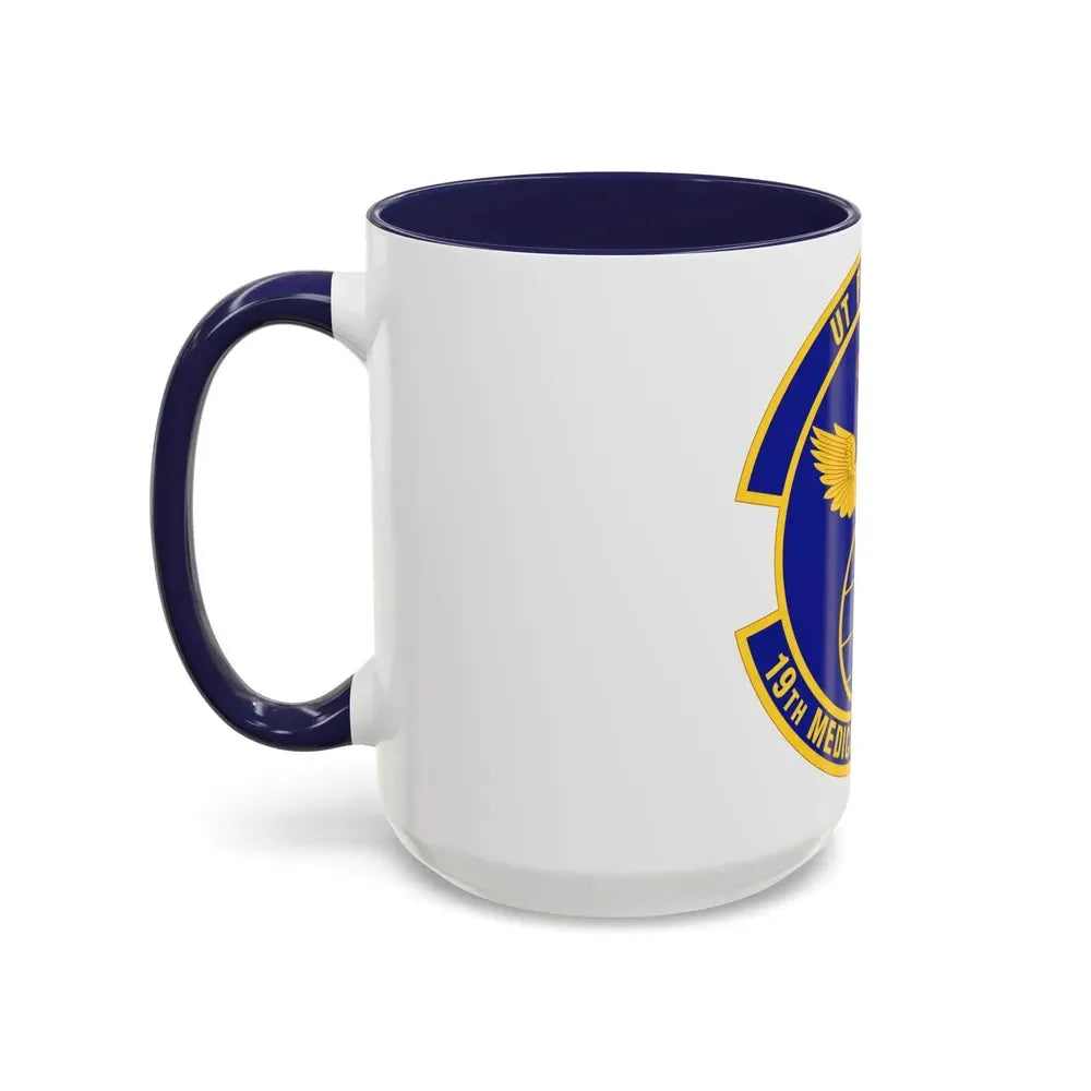19th Medical Support Squadron (U.S. Air Force) Accent Coffee Mug - Go Mug Yourself