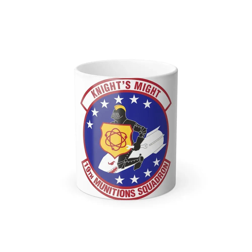 19th Munitions Squadron (U.S. Air Force) Color Changing Coffee Mug 11oz - Go Mug Yourself