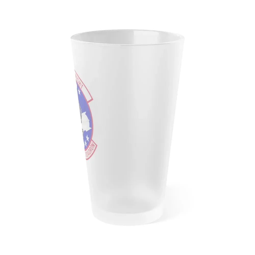 19th Munitions Squadron (U.S. Air Force) Frosted Pint Glass 16oz - Go Mug Yourself