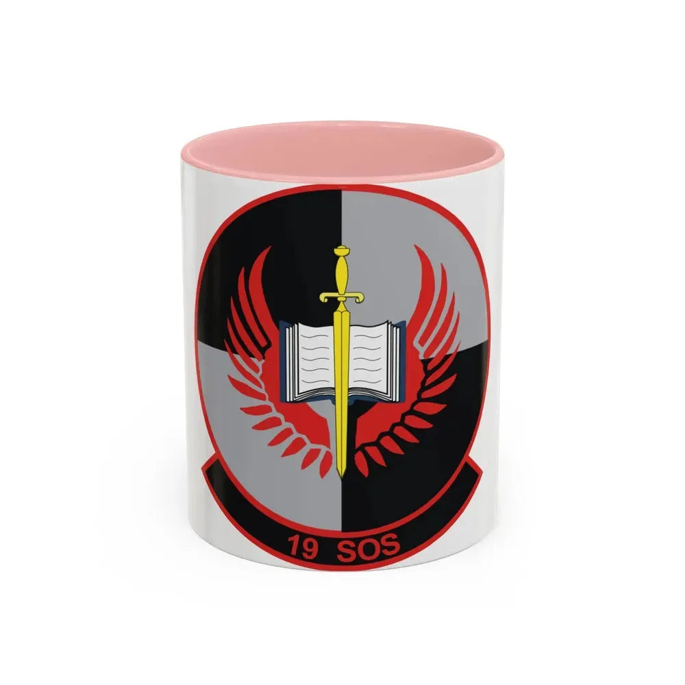 19th Special Operations Squadron (U.S. Air Force) Accent Coffee Mug 11oz Pink - Go Mug Yourself