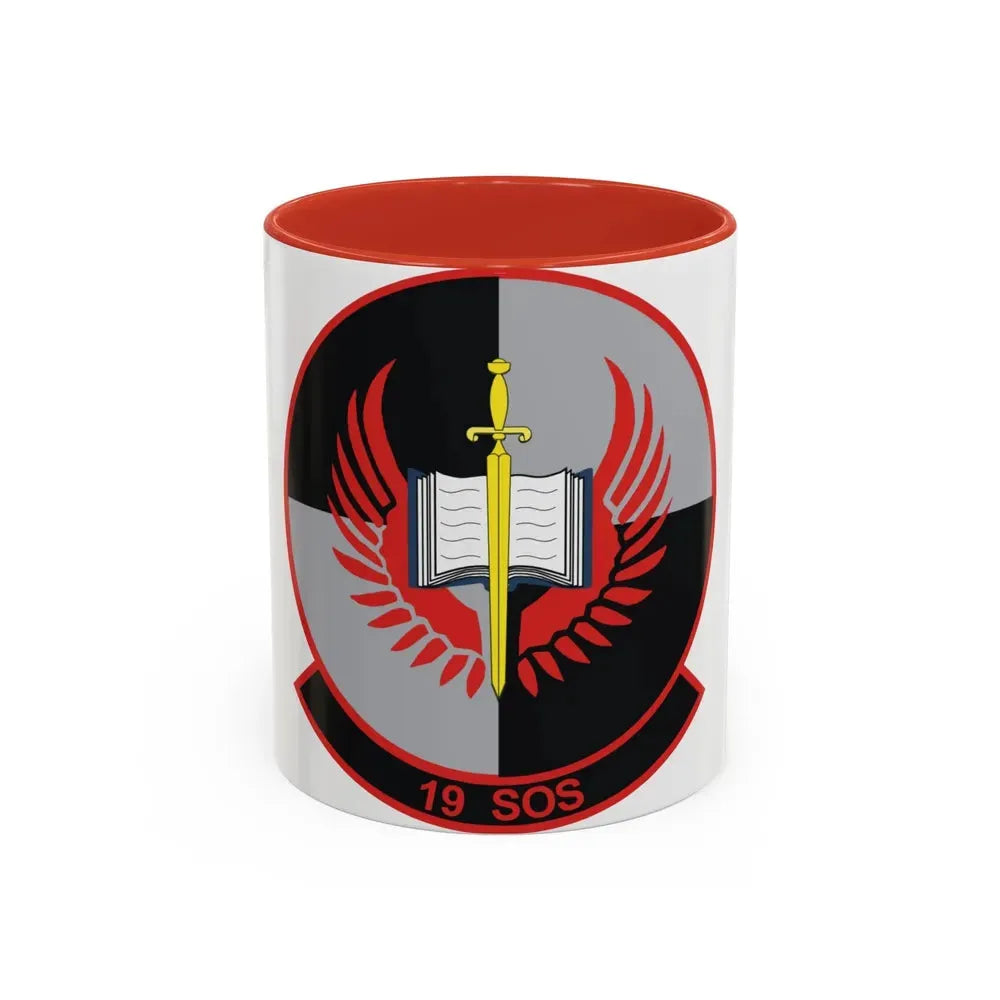 19th Special Operations Squadron (U.S. Air Force) Accent Coffee Mug 11oz Red - Go Mug Yourself