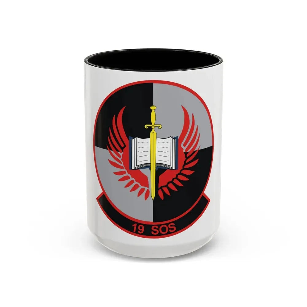 19th Special Operations Squadron (U.S. Air Force) Accent Coffee Mug 15oz Black - Go Mug Yourself
