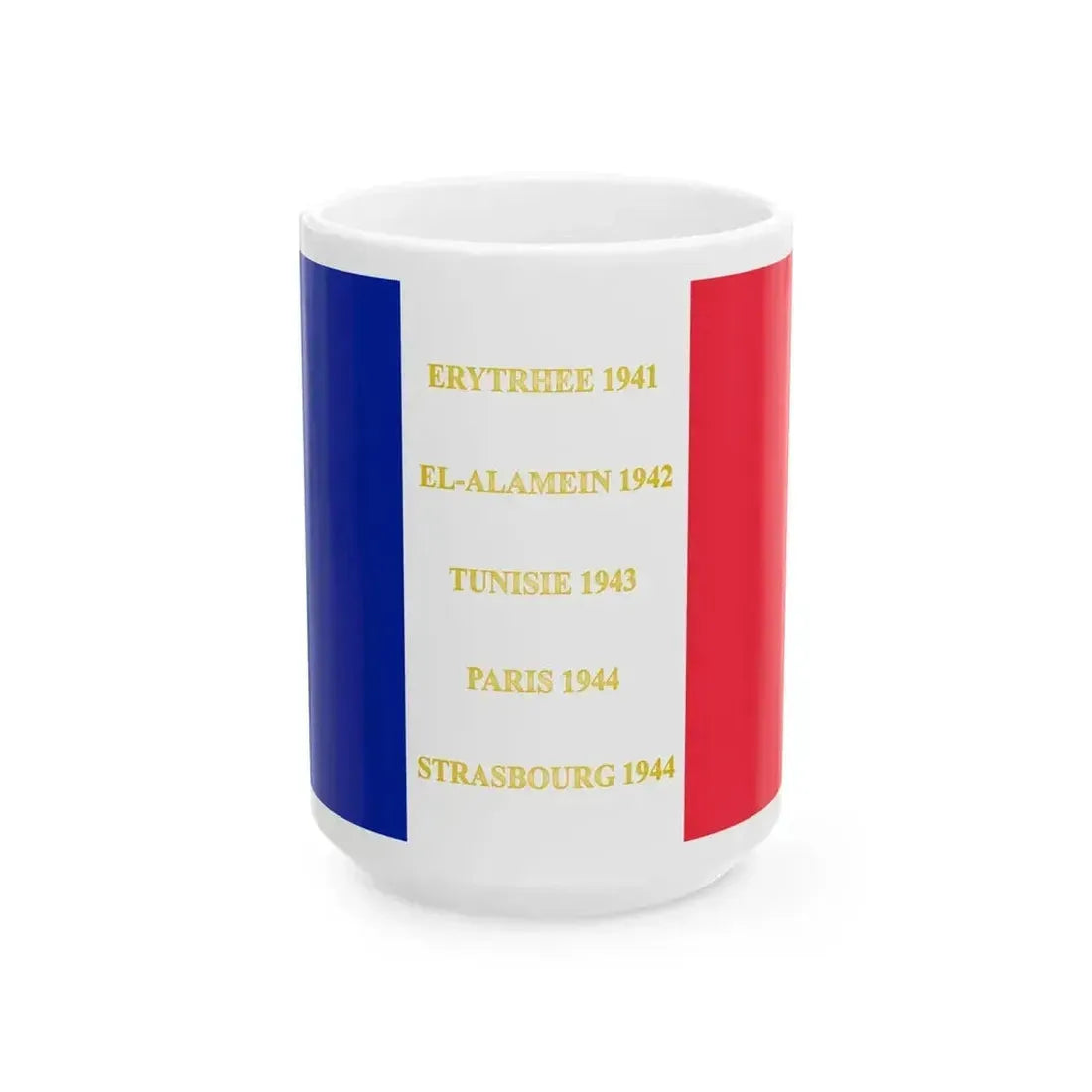 1er regiment de marche de spahis marocains (France) White Coffee Mug 15oz - Go Mug Yourself