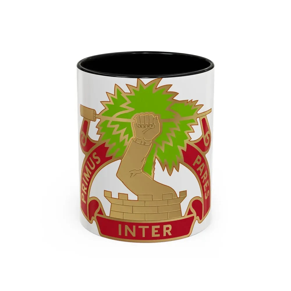 1st Air Defense Artillery Regiment (U.S. Army) Accent Coffee Mug 11oz Black - Go Mug Yourself