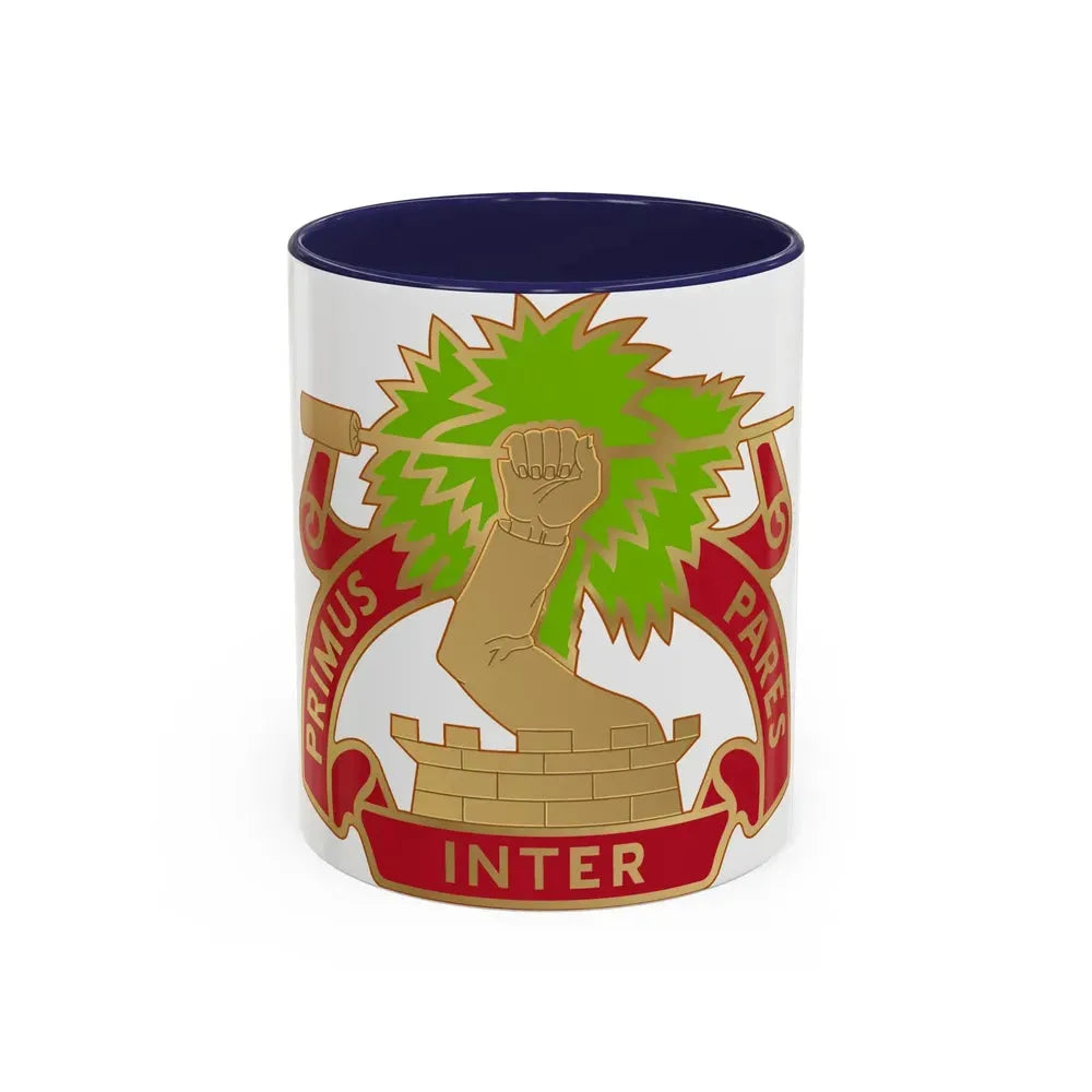 1st Air Defense Artillery Regiment (U.S. Army) Accent Coffee Mug 11oz Navy - Go Mug Yourself