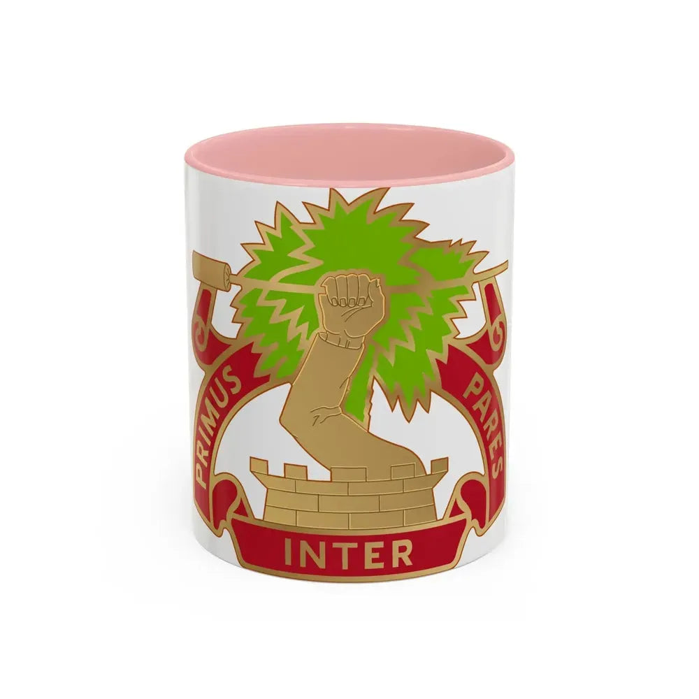 1st Air Defense Artillery Regiment (U.S. Army) Accent Coffee Mug 11oz Pink - Go Mug Yourself