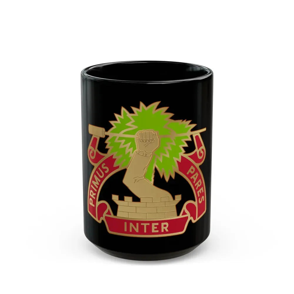 1st Air Defense Artillery Regiment (U.S. Army) Black Coffee Mug 15oz - Go Mug Yourself