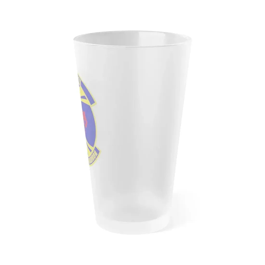 1st Airlift Squadron (U.S. Air Force) Frosted Pint Glass 16oz - Go Mug Yourself