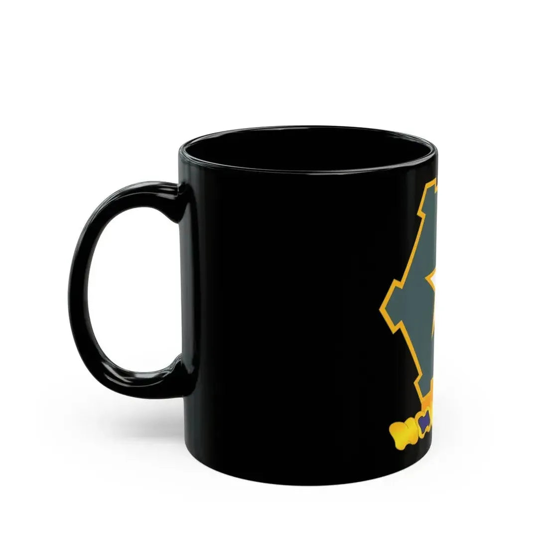 1st Battalion 36th Infantry Regiment (U.S. Army) Black Coffee Mug - Go Mug Yourself