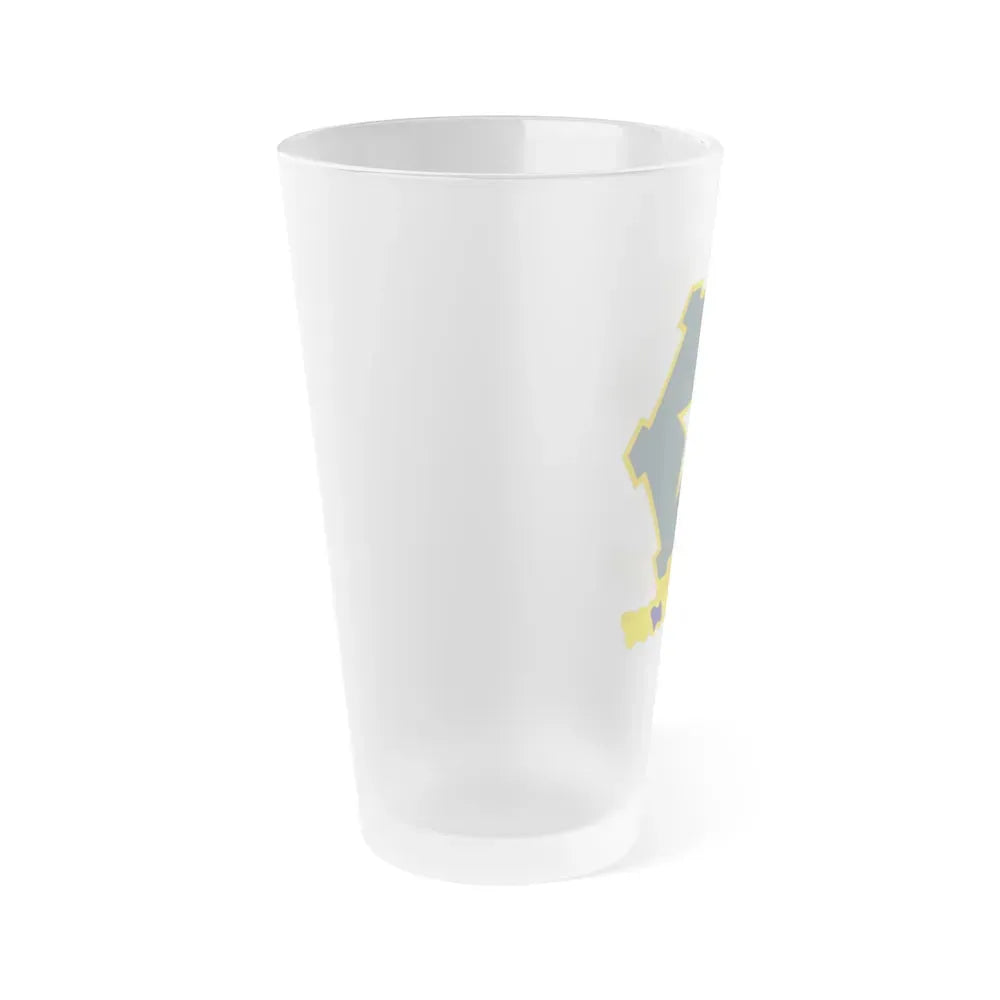 1st Battalion 36th Infantry Regiment (U.S. Army) Frosted Pint Glass 16oz - Go Mug Yourself