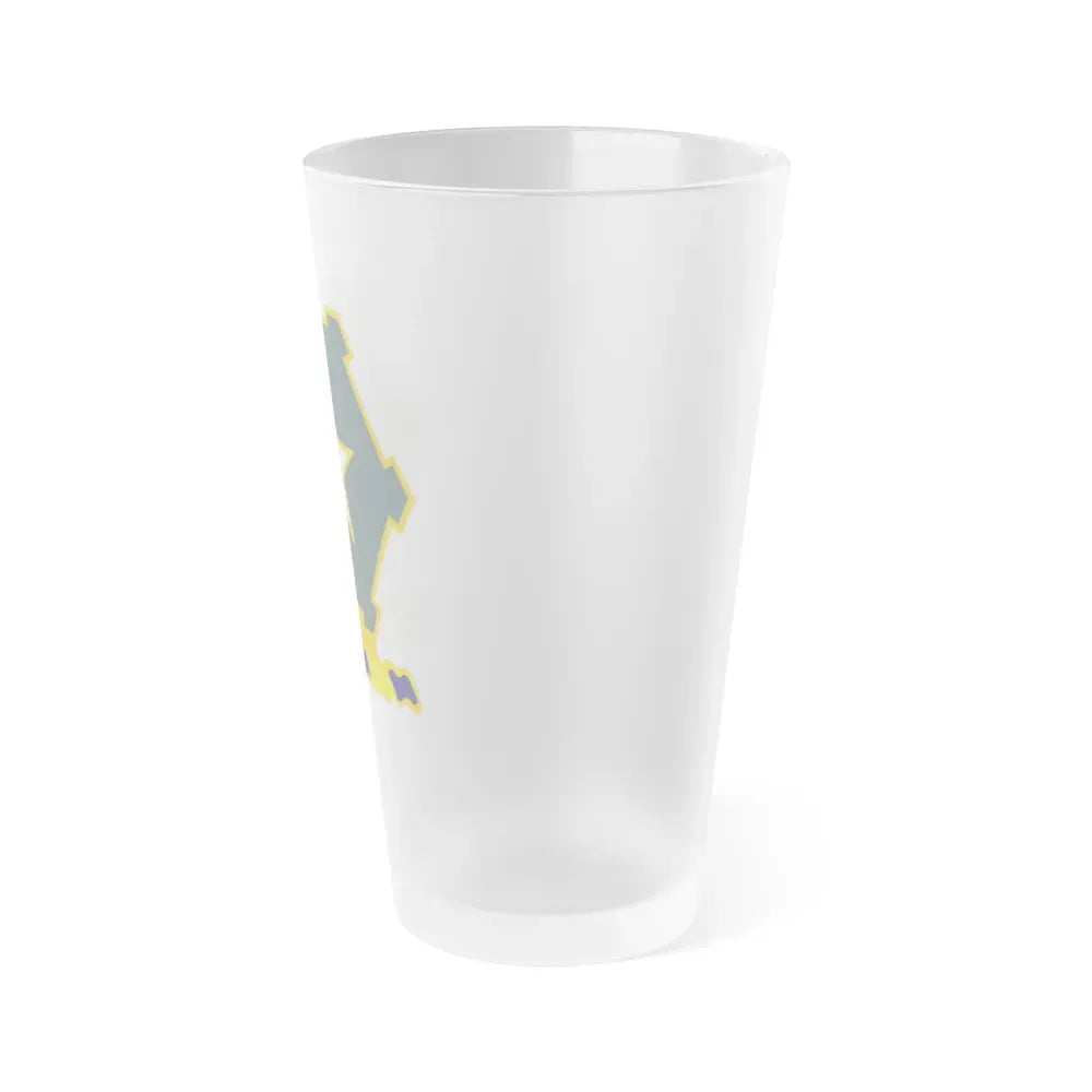 1st Battalion 36th Infantry Regiment (U.S. Army) Frosted Pint Glass 16oz - Go Mug Yourself