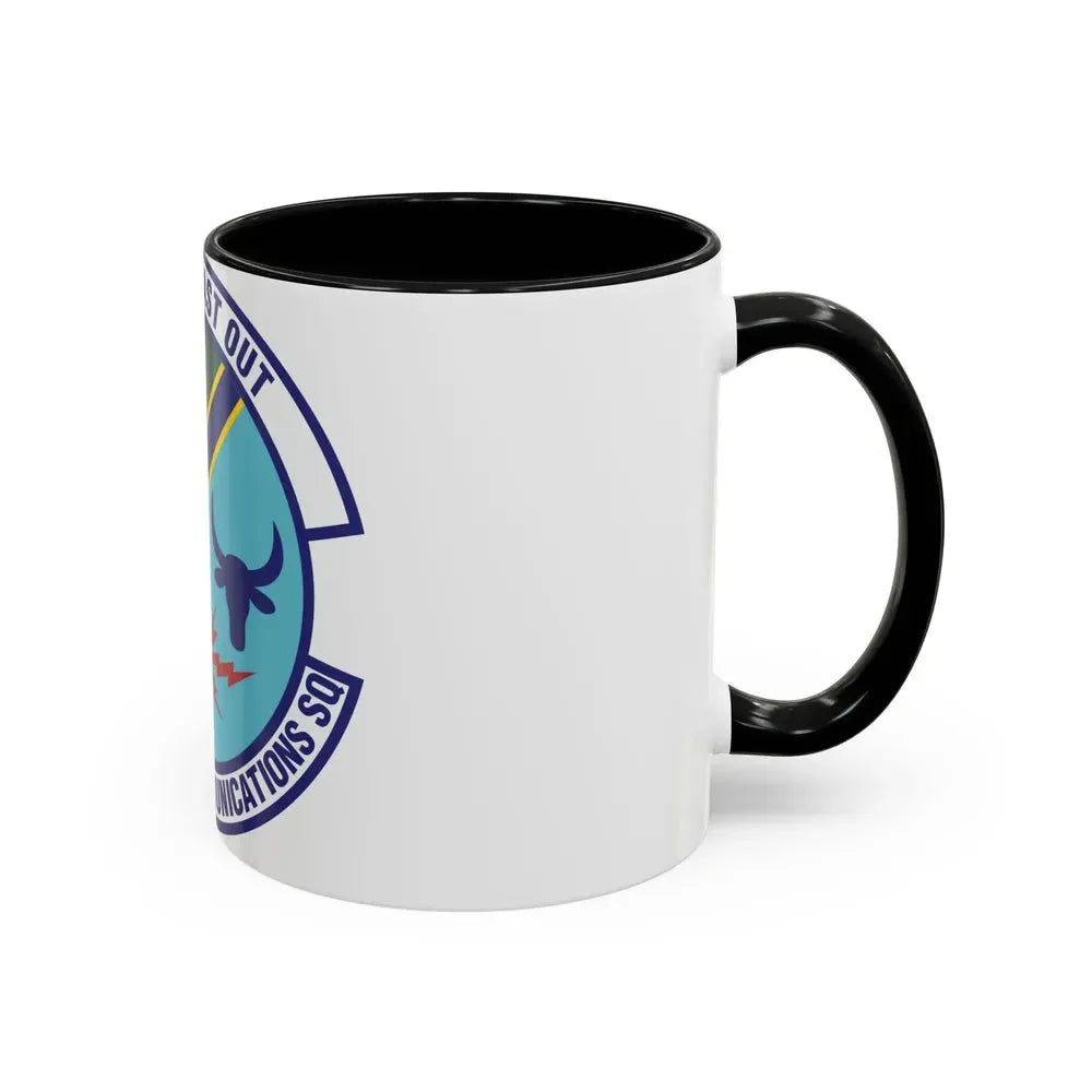 1st Combat Communications Squadron (U.S. Air Force) Accent Coffee Mug - Go Mug Yourself
