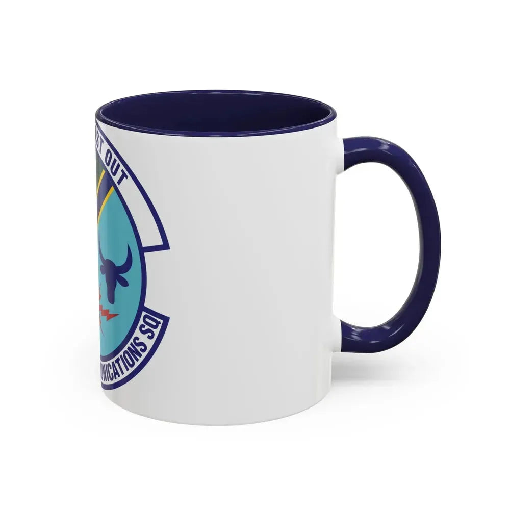 1st Combat Communications Squadron (U.S. Air Force) Accent Coffee Mug - Go Mug Yourself