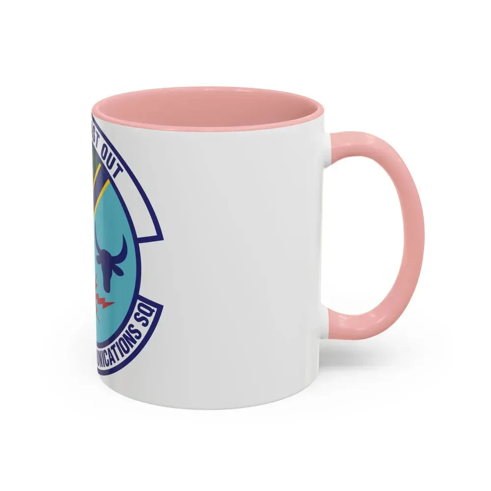 1st Combat Communications Squadron (U.S. Air Force) Accent Coffee Mug - Go Mug Yourself