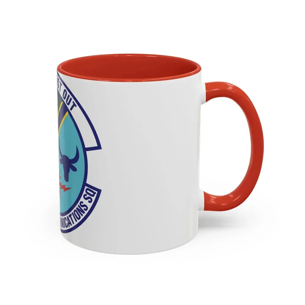 1st Combat Communications Squadron (U.S. Air Force) Accent Coffee Mug - Go Mug Yourself